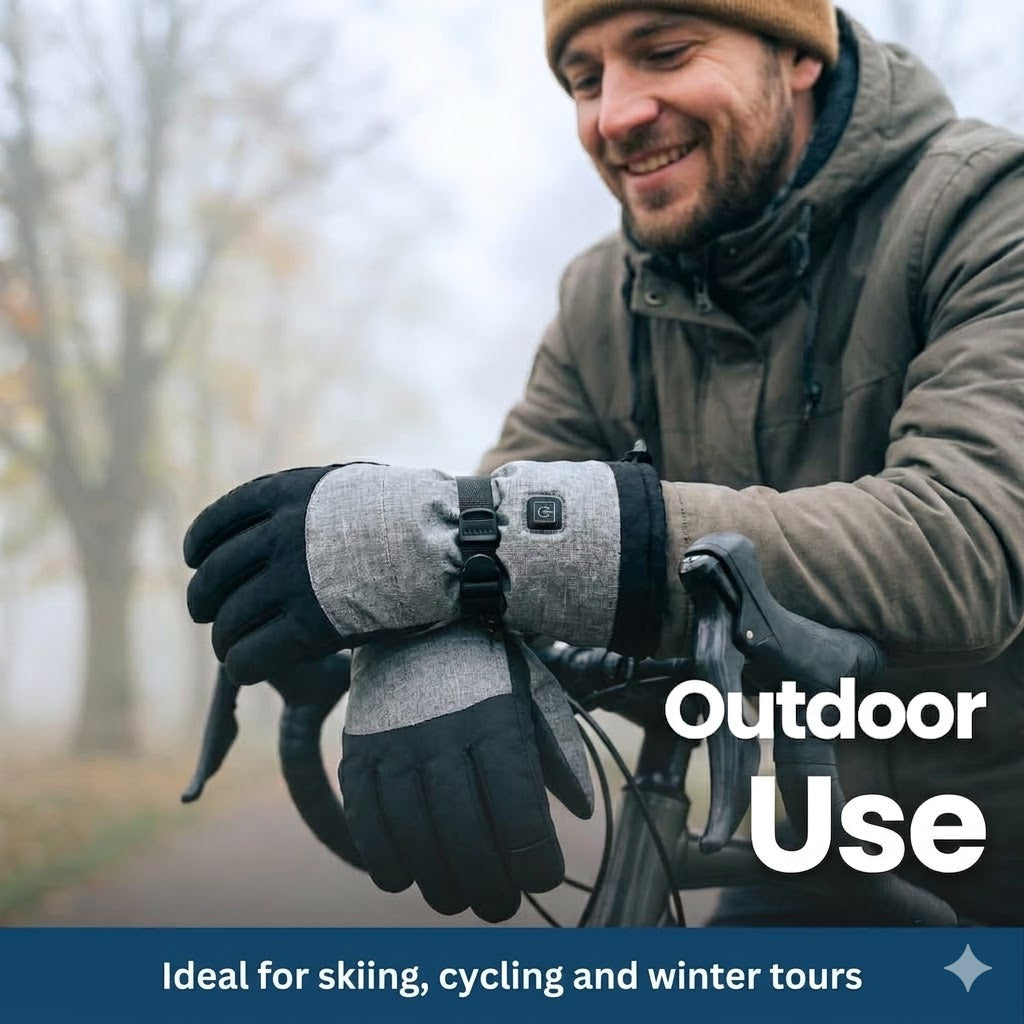 Guantes aislantes Warm Touch con ajustes de calor regulables