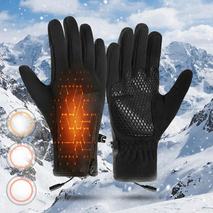 Guantes térmicos recargables con 3 ajustes de temperatura