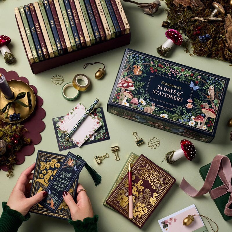 Calendario de Papelería Invierno Mágico Sorpresa Diaria