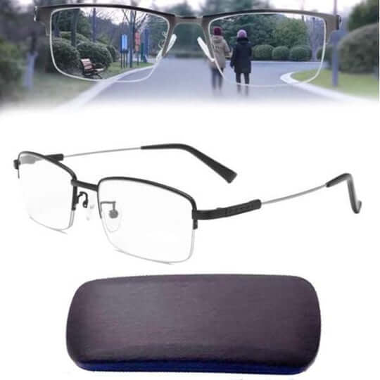 Gafas progresivas inteligentes con enfoque automático y filtro de luz azul