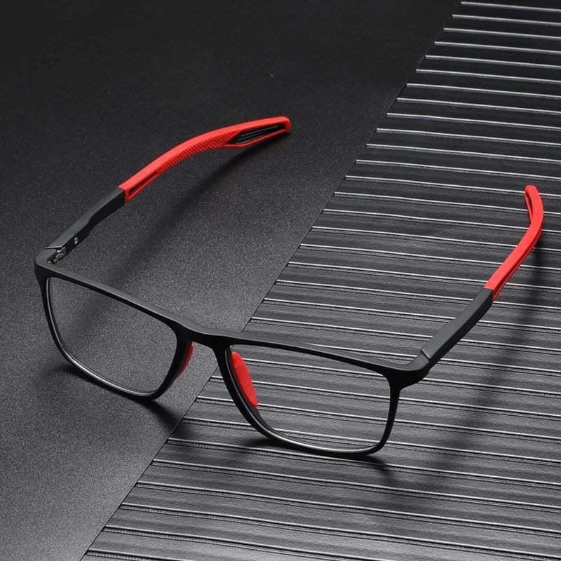 Gafas de lectura bloqueadoras de luz azul delgadas para hombre