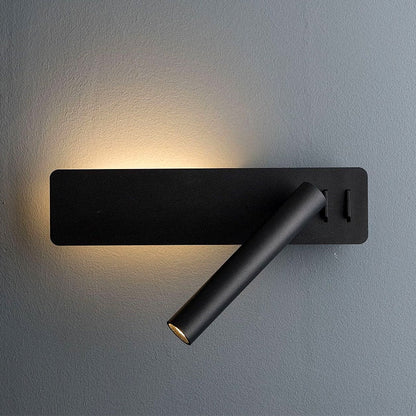 Lámpara de pared LED flexible para mesita de noche