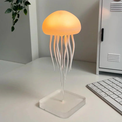 LED Jellyfish Mood Lamp with Color Changing Lights & Remote Control for Bedroom, Living Room, Office Décor