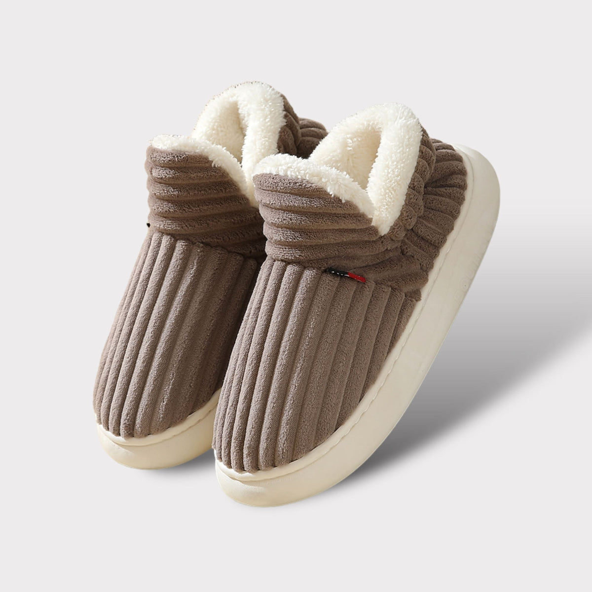 Cushioned Indoor House Slippers with Anti-Slip Sole – Breathable Cotton Lining for All-Day Comfort – Unisex Winter Footwear for Men & Women