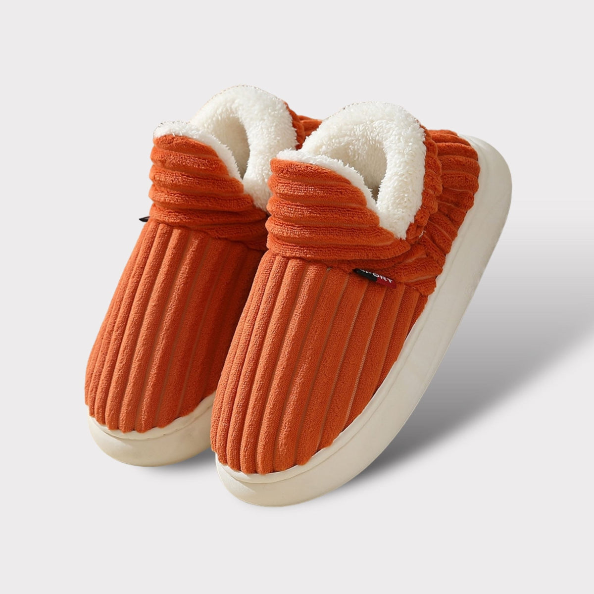 Cushioned Indoor House Slippers with Anti-Slip Sole – Breathable Cotton Lining for All-Day Comfort – Unisex Winter Footwear for Men & Women