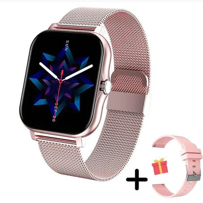 Fitness Tracker Smartwatch with Heart Rate Monitor, Blood Oxygen, Step Counter & Sleep Tracking for iOS & Android