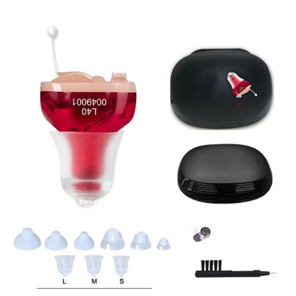 In-Ear Rechargeable Hearing Aids with Long-Lasting Battery | Comfortable Fit for Clear Sound