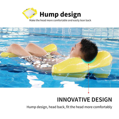Ortekor Inflatable Pool Float Hammock with Double Lock Inflation | Comfortable and Portable Floaties for Relaxation