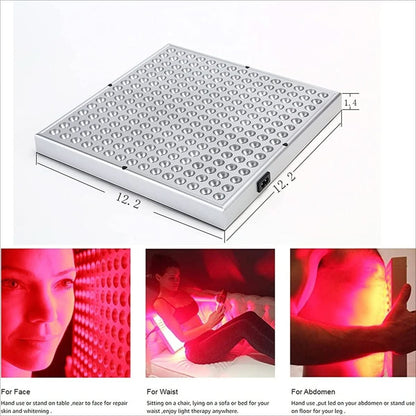 LUMIRED – Red Light Therapy Panel 225 LED Skin Rejuvenation Lamp