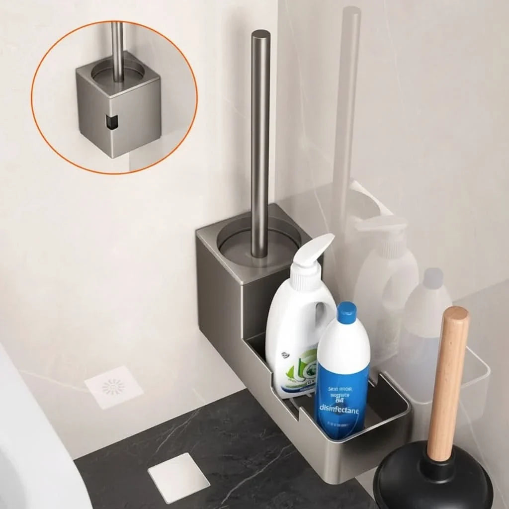 SCRUBFLOW – Dead-End Cleaning Toilet Brush for Everyday Bathroom Care