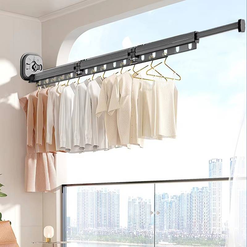 Innovative Wall-Mounted Laundry Drying Rack with 540° Folding Design | Space-Saving Solution for Efficient Drying