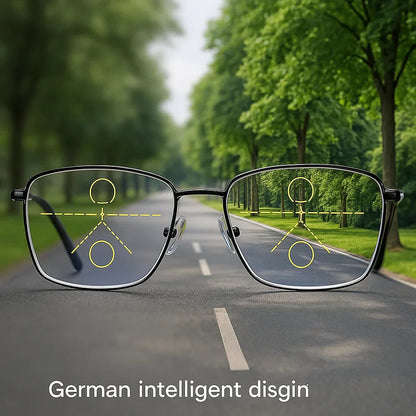 Reading Glasses for Women and Men Progressive Multifocal, Photochromic Progressive Glasses Blue Light Protection, Progressive Readers