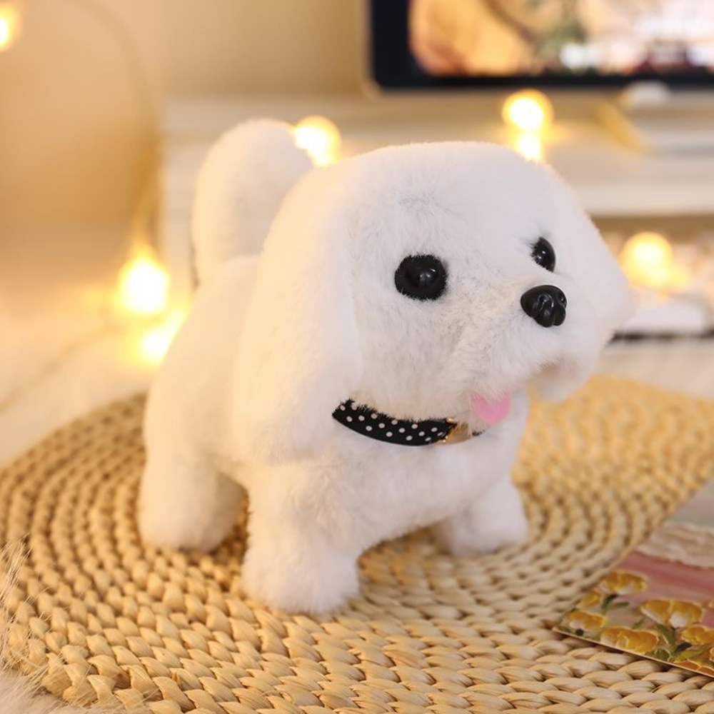 Interactive Plush Dog Toy | Realistic Movement & Sound for Engaging Play