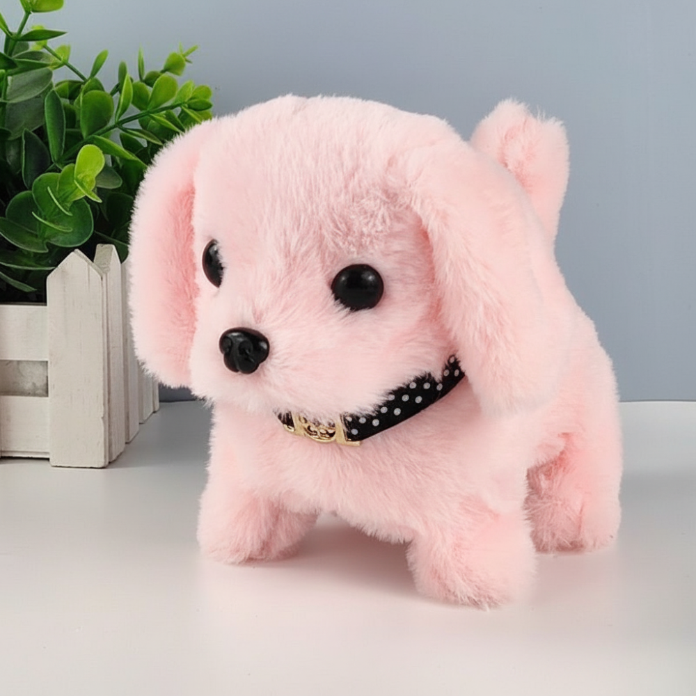 Interactive Plush Dog Toy | Realistic Movement & Sound for Engaging Play