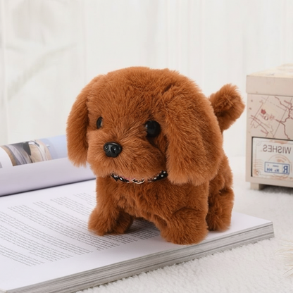 Interactive Plush Dog Toy | Realistic Movement & Sound for Engaging Play
