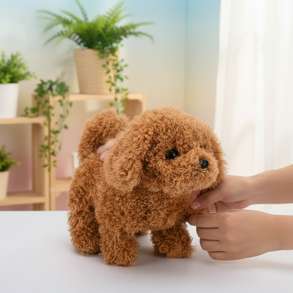 Interactive Plush Puppy Toy | Realistic Movements & Soft Texture | Engaging Companion for Kids' Playtime