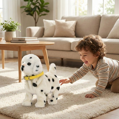 Robot Puppy | Interactive Walking & Barking Electronic Dog Toy with Soft Plush Design
