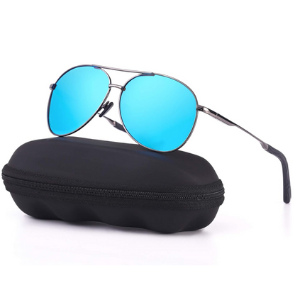 Colección Jack | Gafas de sol tipo aviador polarizadas con protección UV400 | Montura de metal ligera para una comodidad durante todo el día