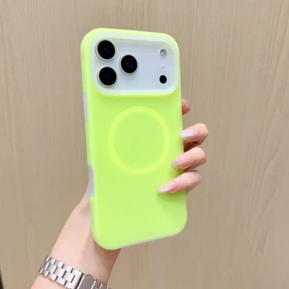 Silicone iPhone Case with Magnetic Ring Stand for 15 16 17 Pro Max