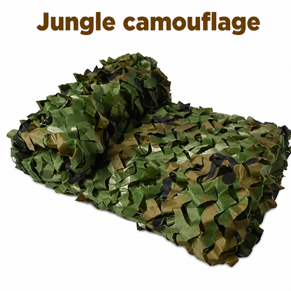 Outdoor Camouflage Netting for Camping, Hunting Blinds & Garden Shade Cover | Lightweight Nylon Camo Net