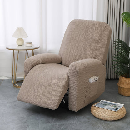 Juno Recliner Chair Cover - Soft Microfiber with Pocket, Fitted Protection
