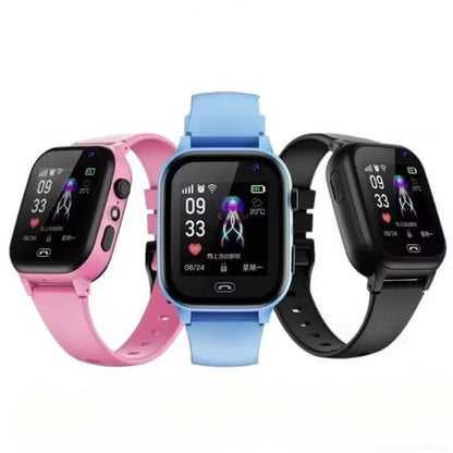 Kids GPS Smartwatch with Real-Time Location Tracking & Video Calling | Digital Watch for Children with SOS Button & Activity Monitor