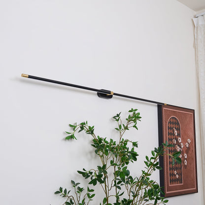 Metal Picture Light with Integrated LED 27-Inch to 50-Inch Artwork Accent Fixture Warm Glow for Gallery Walls & Hallways Modern Slim Profile