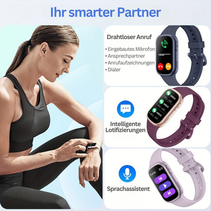 Kids' Fitness Tracker Watch with Phone Connectivity & IP68 Water Resistance for Active Children