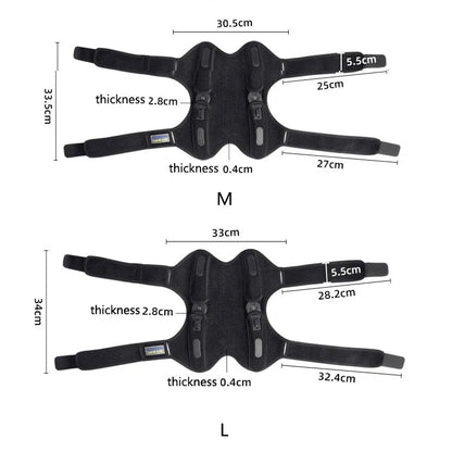 Knee Support | Adjustable Stabilizing Knee Brace with Reinforced Stabilizers | Optimal Compression for Pain Relief