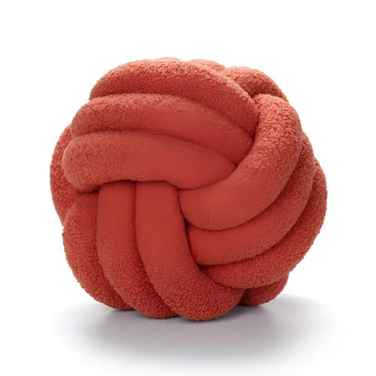 Knot Cushion - Soft Lambswool, Cozy knot Design
