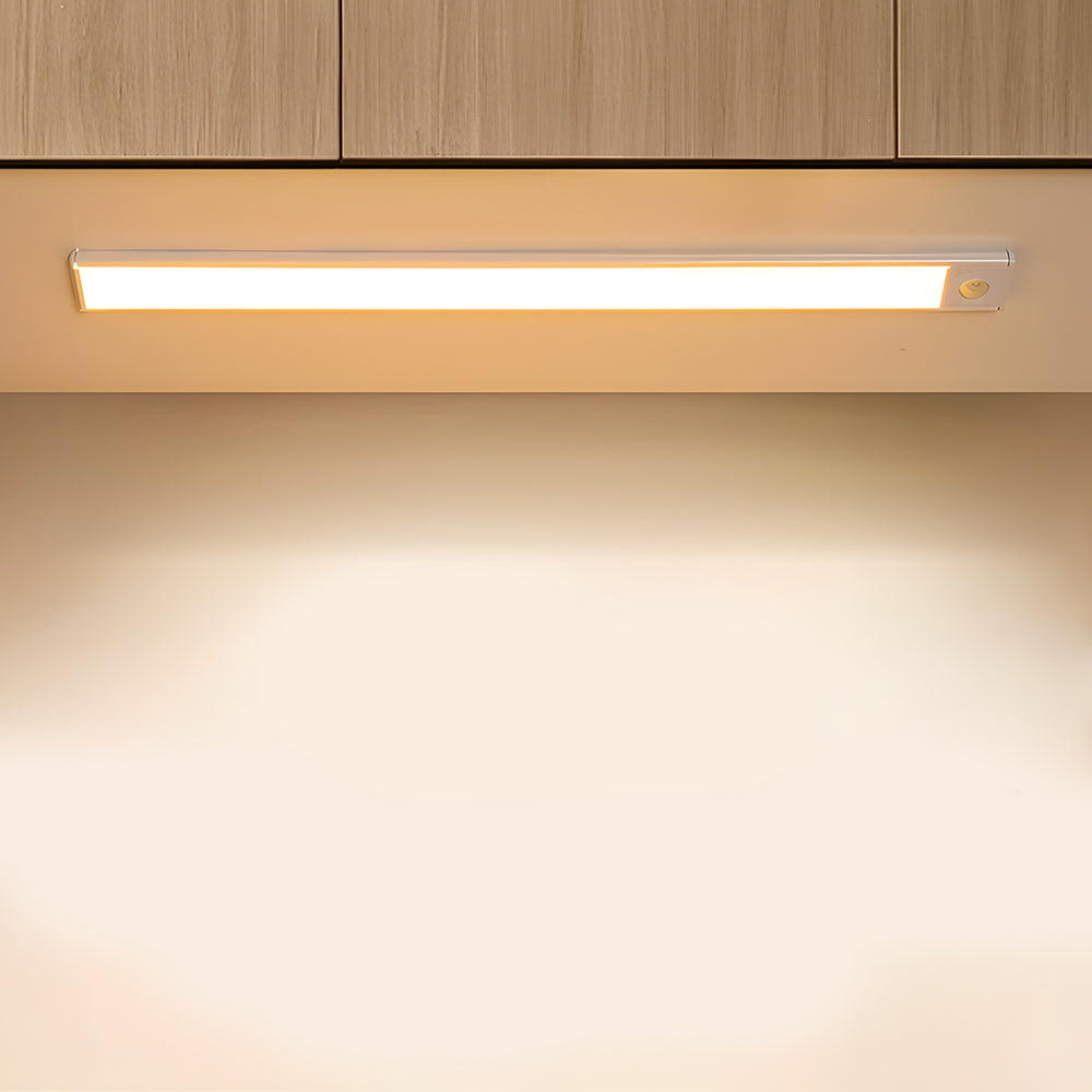 Rechargeable Cordless LED Strip Light for Cabinets, Closets & Hallways – Battery Powered Stick-On Under Cabinet Lighting for Kitchen, Bedroo