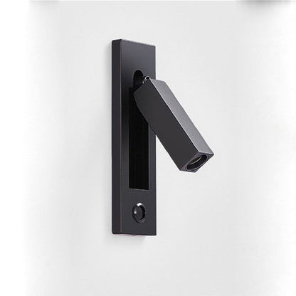 Recessed LED Wall Sconce Metal 7 in Round Flush Mount for Bedroom Hallway Reading Ambient Lighting Indoor Modern Home