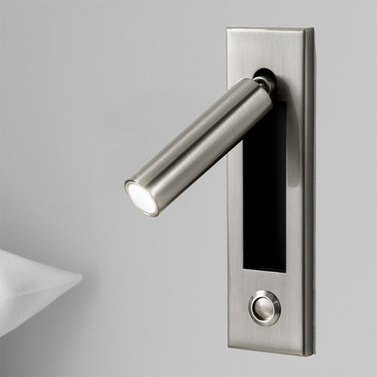 Recessed LED Wall Sconce Metal 7 in Round Flush Mount for Bedroom Hallway Reading Ambient Lighting Indoor Modern Home
