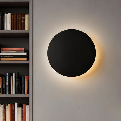 Modern Metal Sconce with Acrylic Shade in Black or White for Hallway Bedroom Living Room Indoor Ambient Lighting LED Fixture Contemporary Ho