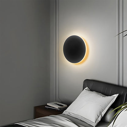 Modern Metal Sconce with Acrylic Shade in Black or White for Hallway Bedroom Living Room Indoor Ambient Lighting LED Fixture Contemporary Ho