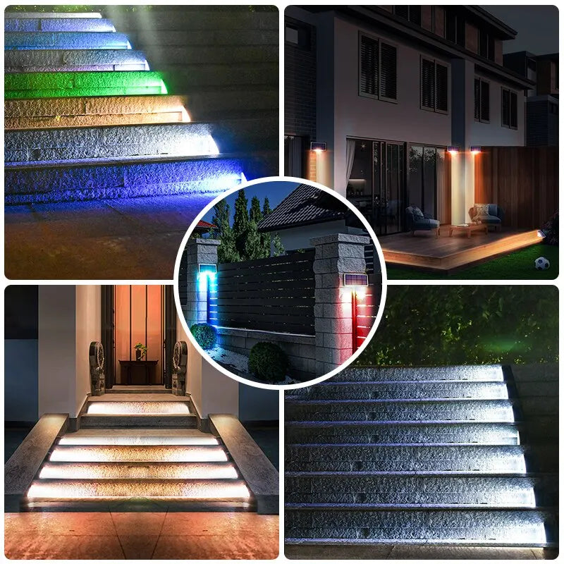Outdoor Solar Step Lights
