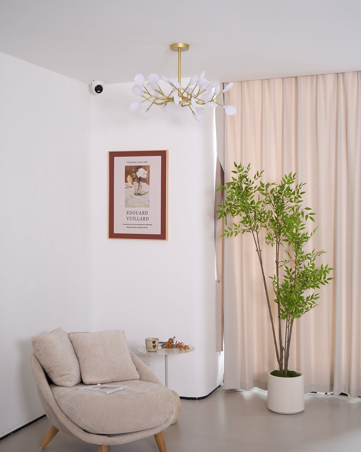 Acrylic Branch Chandelier with Adjustable LED Lights for Dining Room & Entryway - 30 to 63 Light Branches - Dimmable Gold or Black Metal Fin
