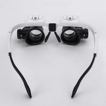 LED Magnifying Glass with Light | Adjustable Headband & 8X-23X Magnification for Precision Work