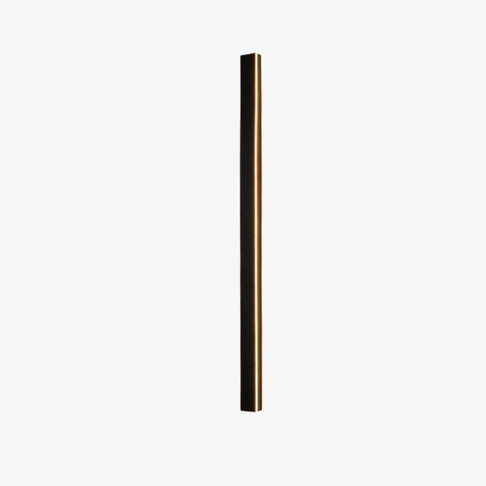 Vertical LED Exterior Light Fixture 12-59 in Aluminum Waterproof IP65 Black for Porch Entryway Pathway Garden Wall Driveway Modern Home
