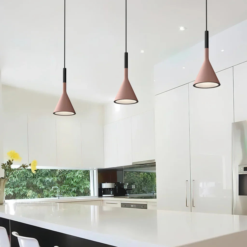 Industrial Concrete Hanging Light 10 in Gray E27 Socket Adjustable Height Ceiling Fixture for Kitchen Island Dining Table Counter Cafe Moder