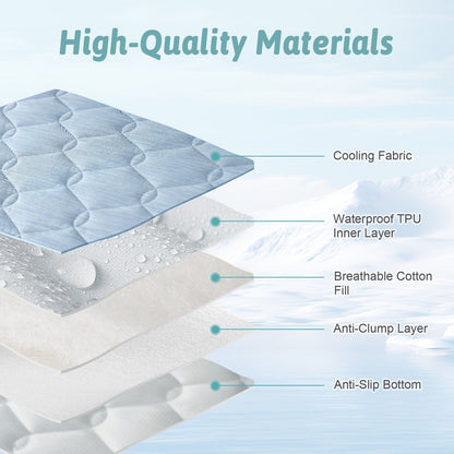Leakproof Pet Couch Cover with Qmax Cooling Technology | Durable & Waterproof Sofa Protector for Stress-Free Relaxation