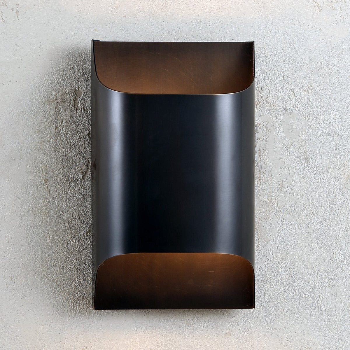 Brass Indoor LED Wall Light Fixture for Bedroom Living Room Hallway 10 Inch Square Contemporary Accent Lamp E14 G9 Socket Modern Home Lighti