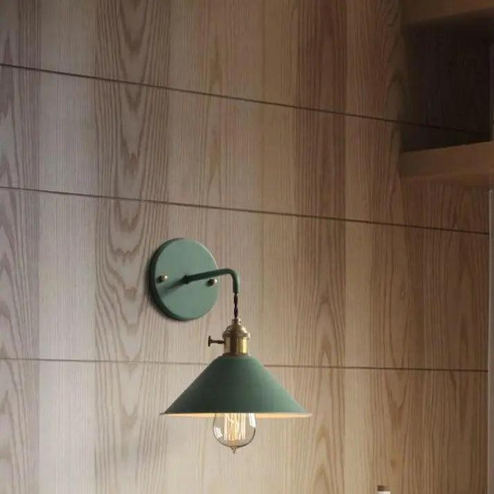 Metal Wall Sconce with Adjustable Arm & Plated Finish in 7 Shades for Living Room Bedroom Hallway Home Office