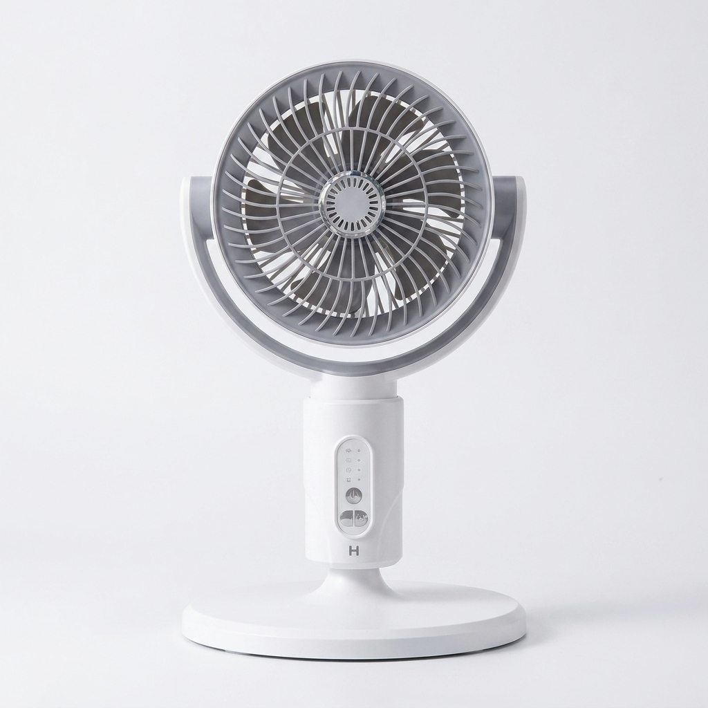 Whisper-Quiet Pedestal Fan with Remote Control – 5 Speed Settings & Adjustable Height for Office & Bedroom