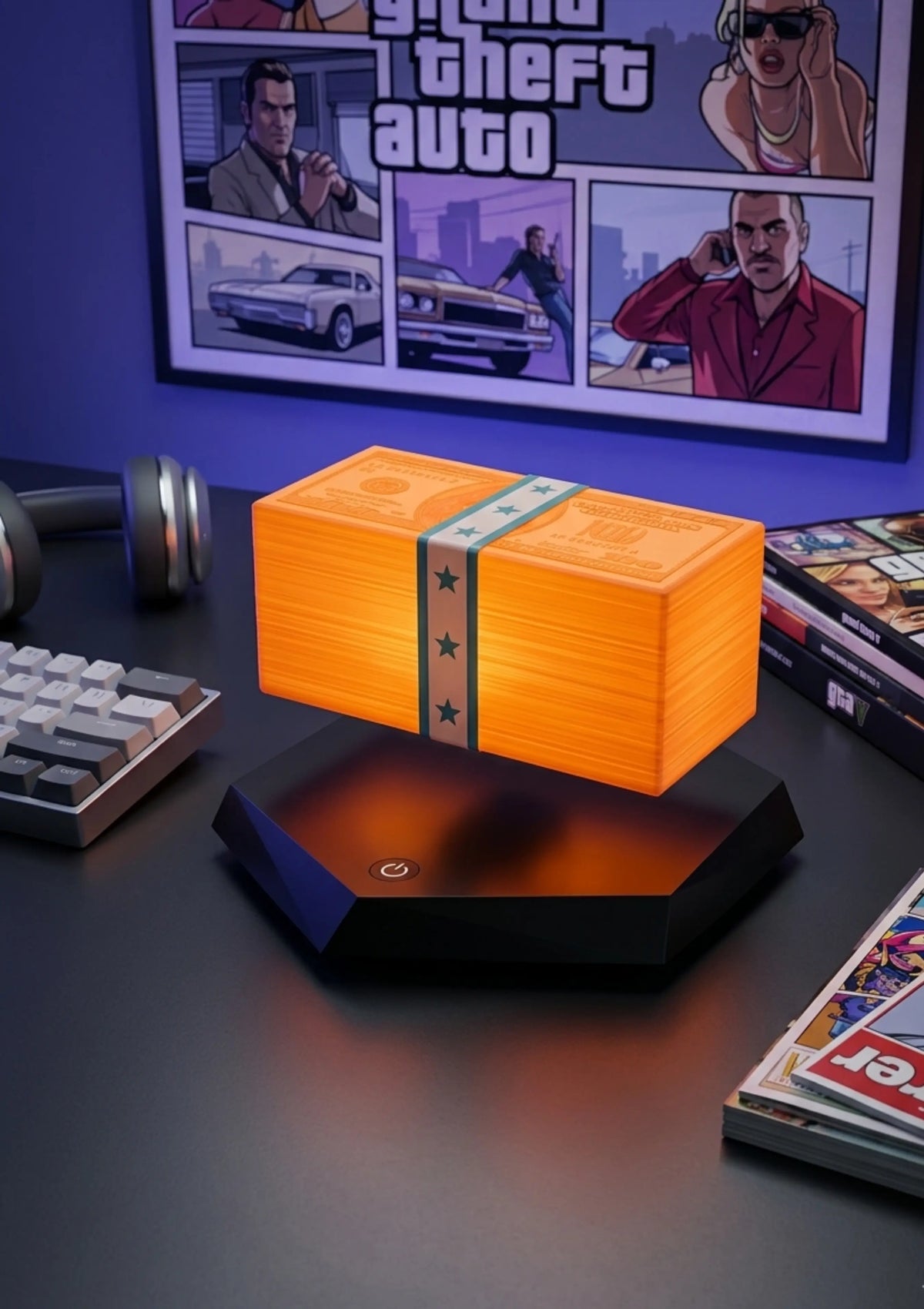 CashGlitch™ -  Floating Money Lamp