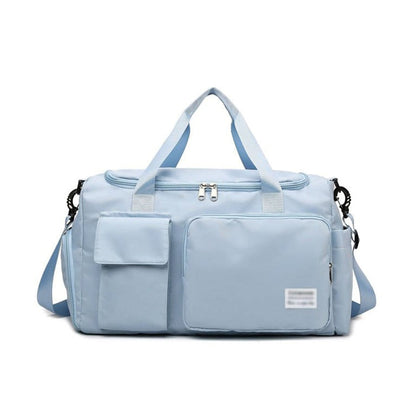 Gym Duffle Bag with Shoe Compartment – Multi-Pocket Travel Duffel for Sports & Weekends