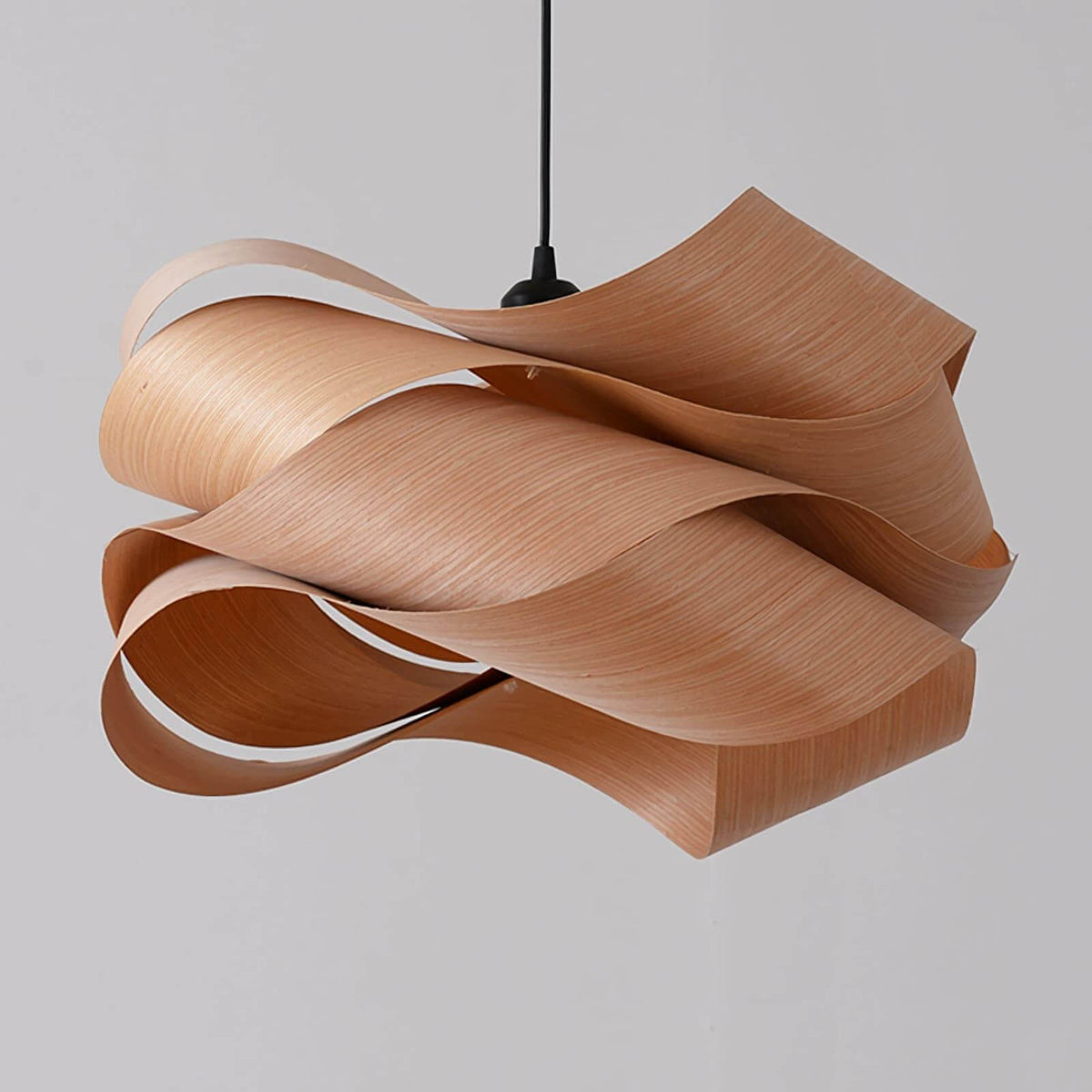 Lámpara de techo colgante con pantalla de veta de madera para isla de cocina, comedor y dormitorio, cable ajustable, lámpara de granja moderna, luz cálida, base E26