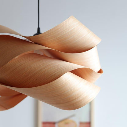 Lámpara de techo colgante con pantalla de veta de madera para isla de cocina, comedor y dormitorio, cable ajustable, lámpara de granja moderna, luz cálida, base E26