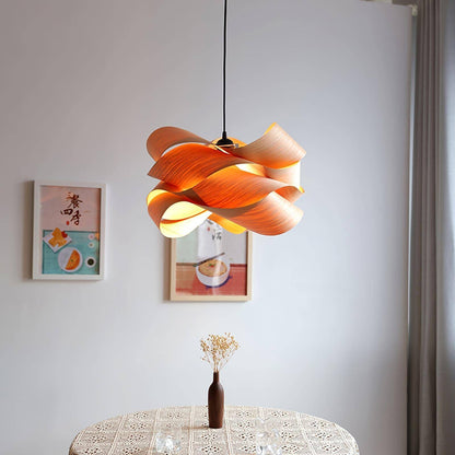 Lámpara de techo colgante con pantalla de veta de madera para isla de cocina, comedor y dormitorio, cable ajustable, lámpara de granja moderna, luz cálida, base E26