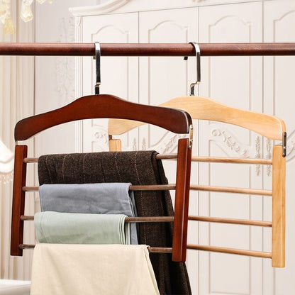 Liora Wooden Coat Hanger - Solid Wood, Elegant Design